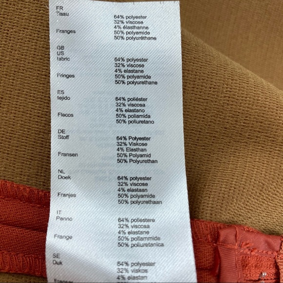 Maje orange skirt - Picture 11 of 11